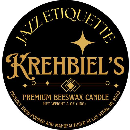 Jazz Etiquette - Beeswax Scented Candle